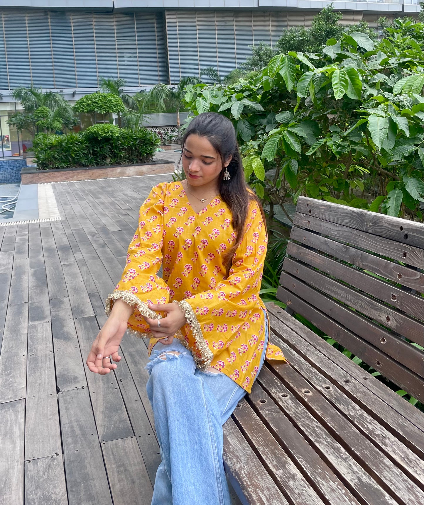 Kiran Straight Short Kurti