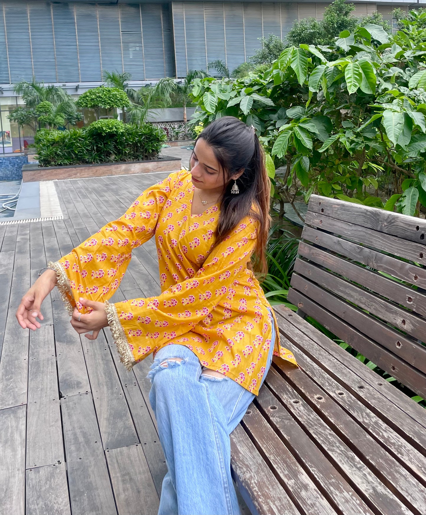 Kiran Straight Short Kurti