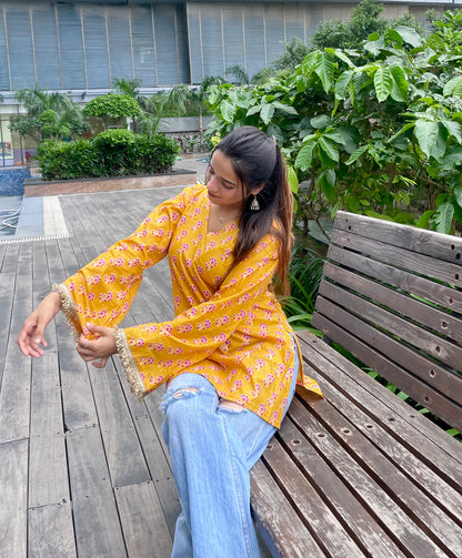 Kiran Straight Short Kurti