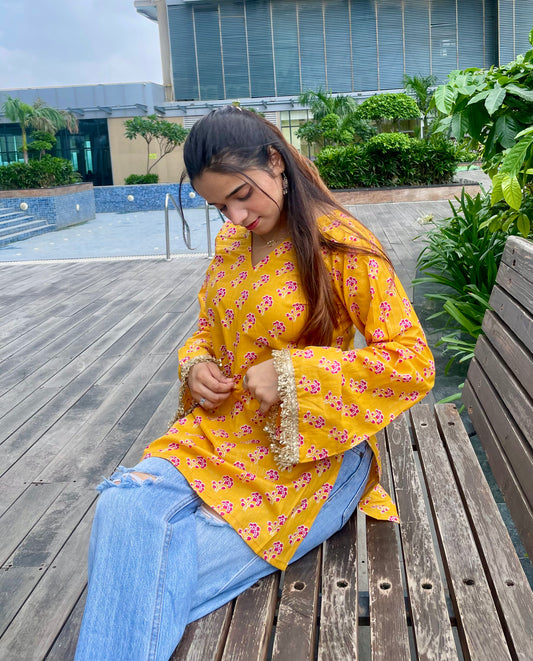 Kiran Straight Short Kurti