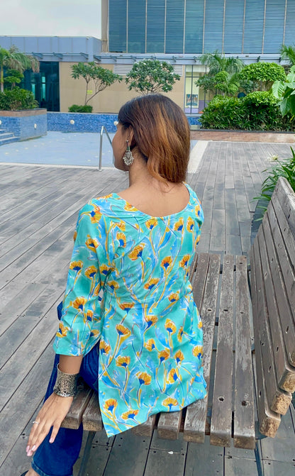 CandyBar Straight Short Kurti