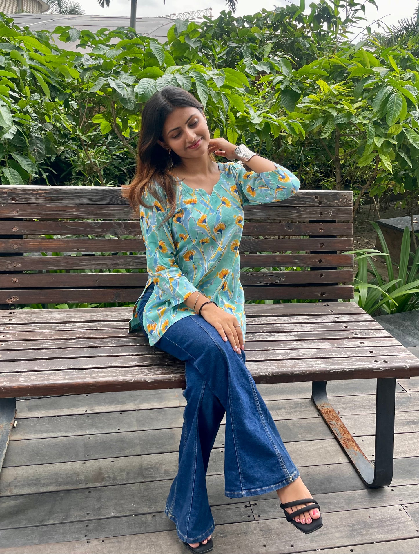 CandyBar Straight Short Kurti