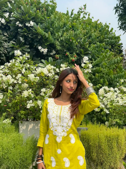 Liril Chikankari Kurti