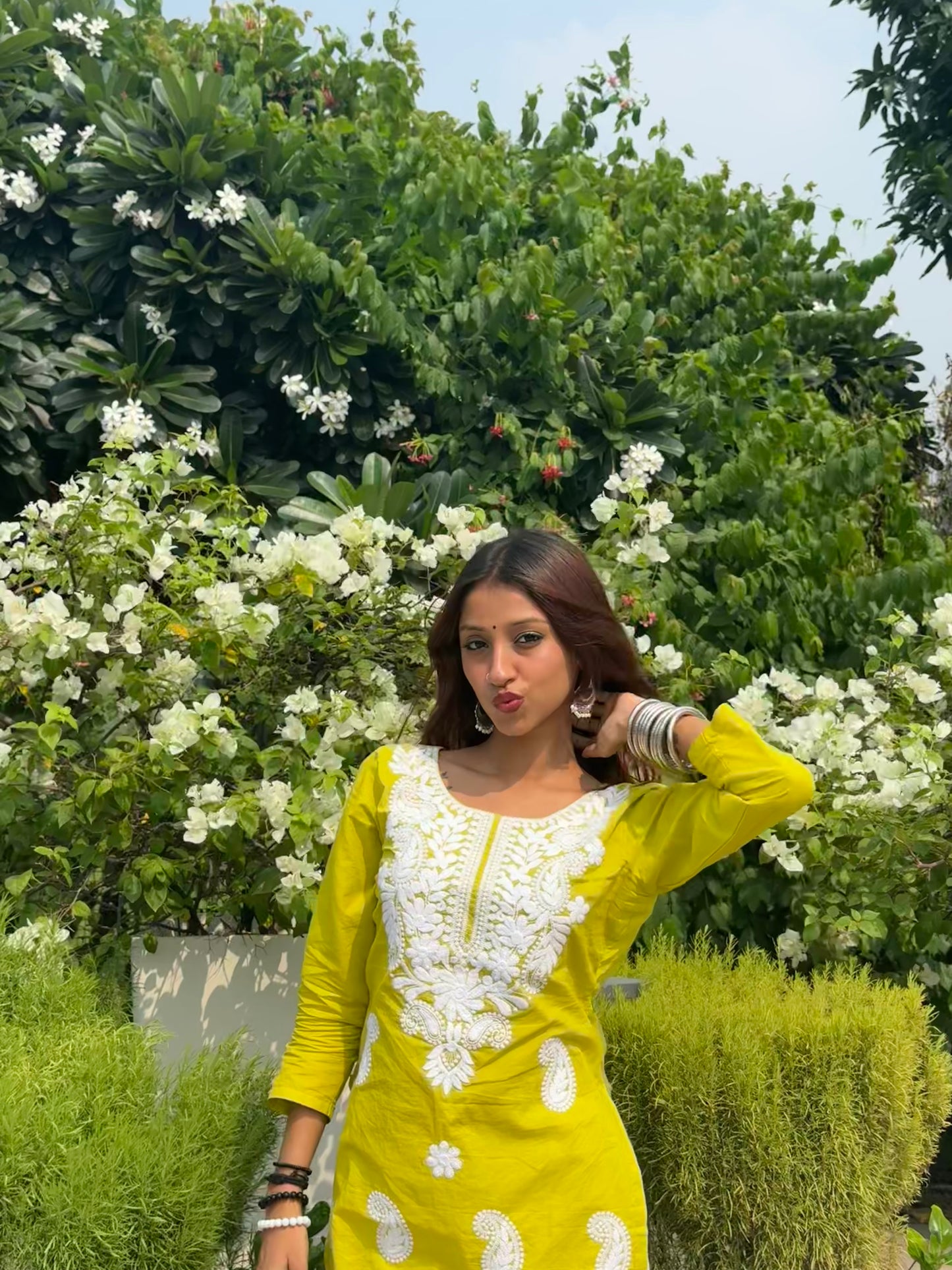 Liril Chikankari Kurti