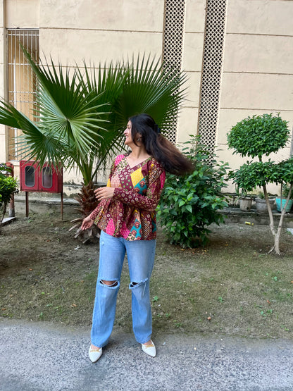 Honey Short Kurti Top