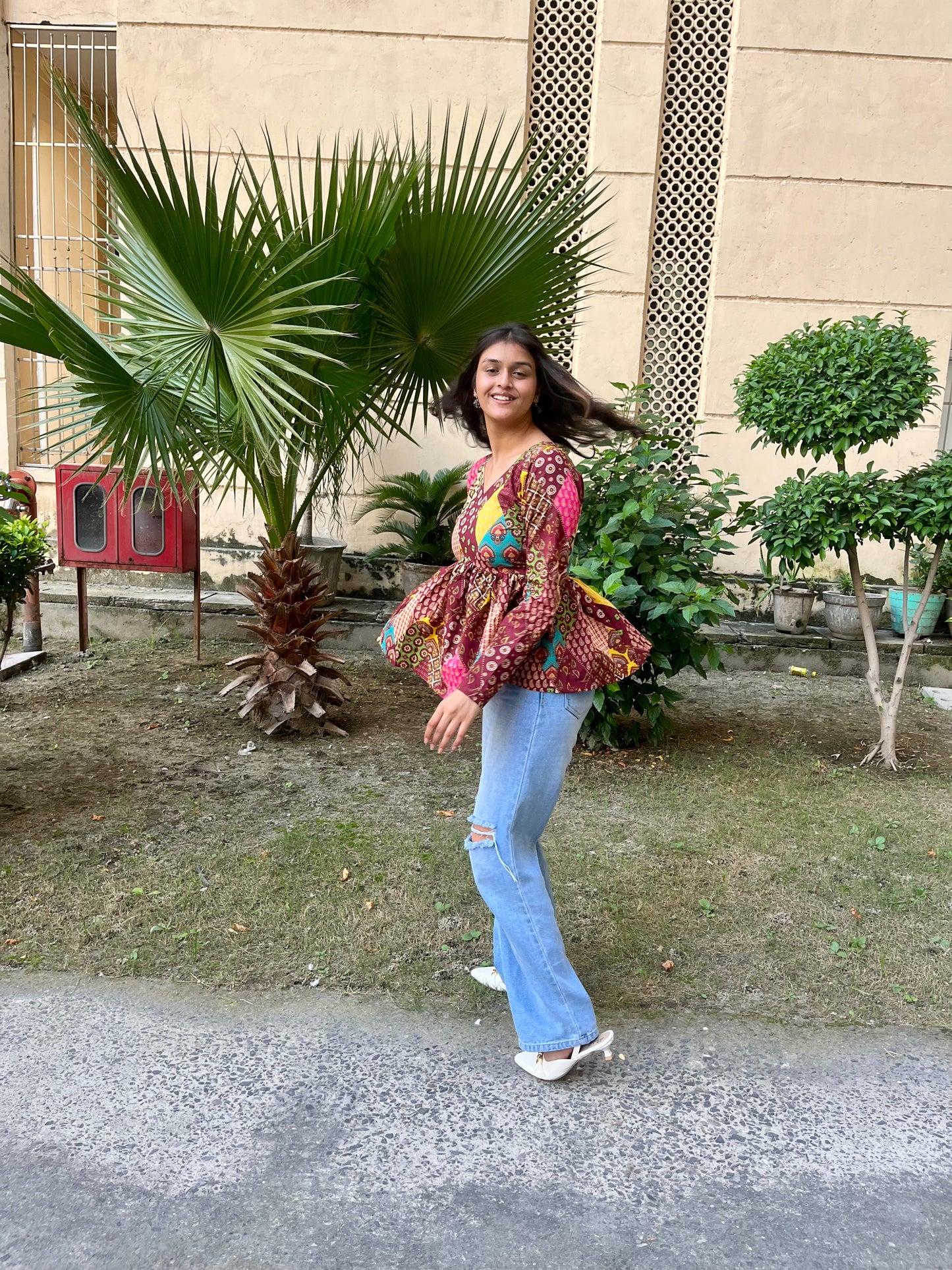 Honey Short Kurti Top