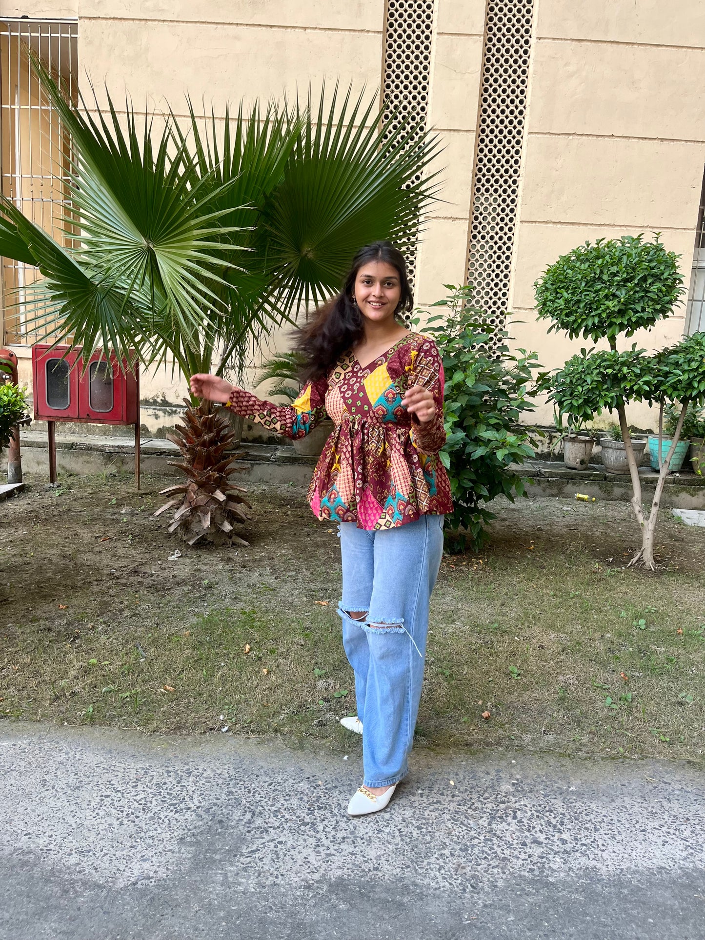 Honey Short Kurti Top