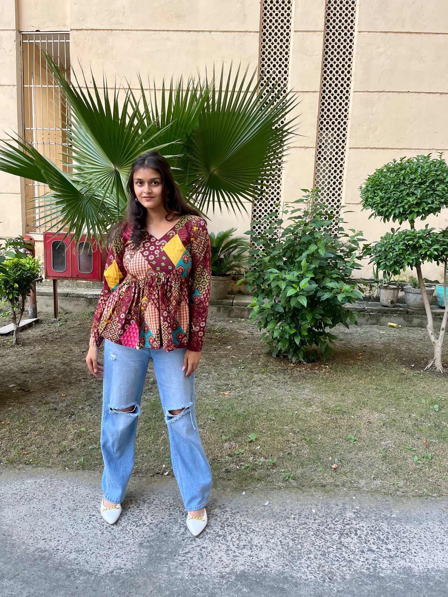 Honey Short Kurti Top