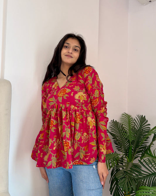 Pushpika Peplum Kurti