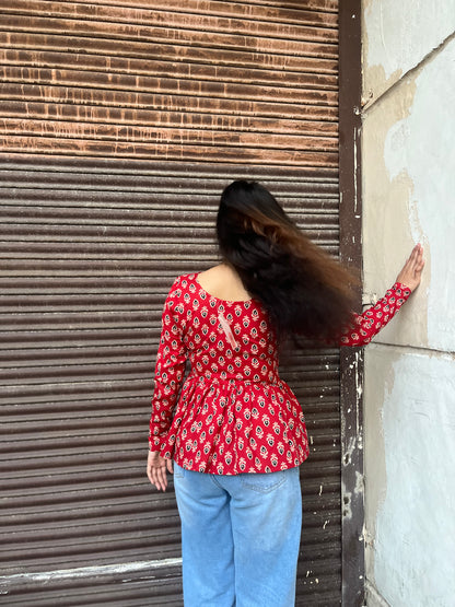 Blush Short Kurti Top