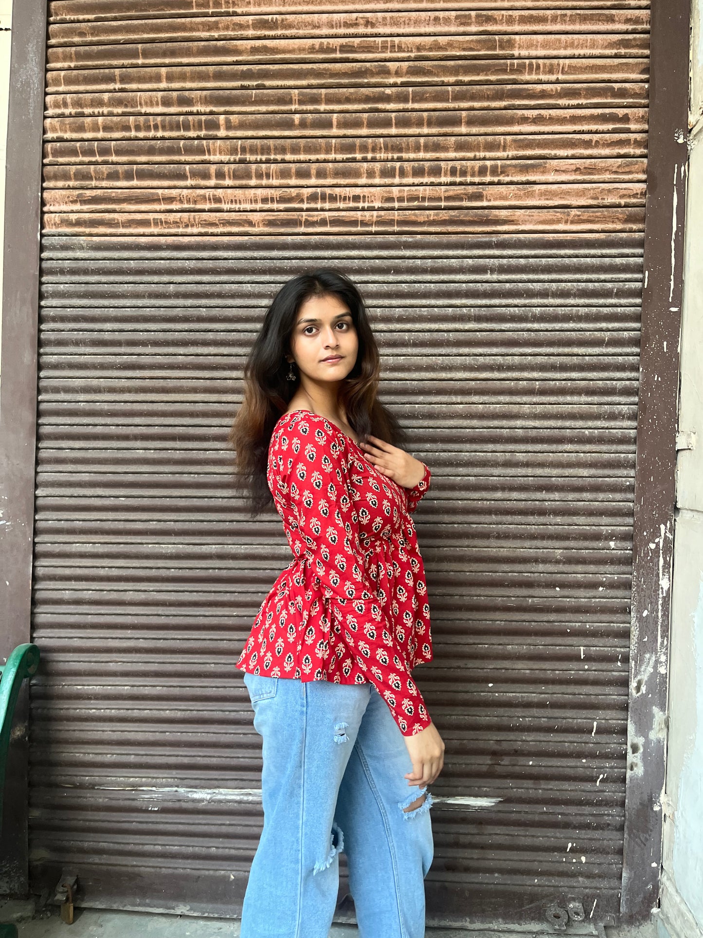 Blush Short Kurti Top