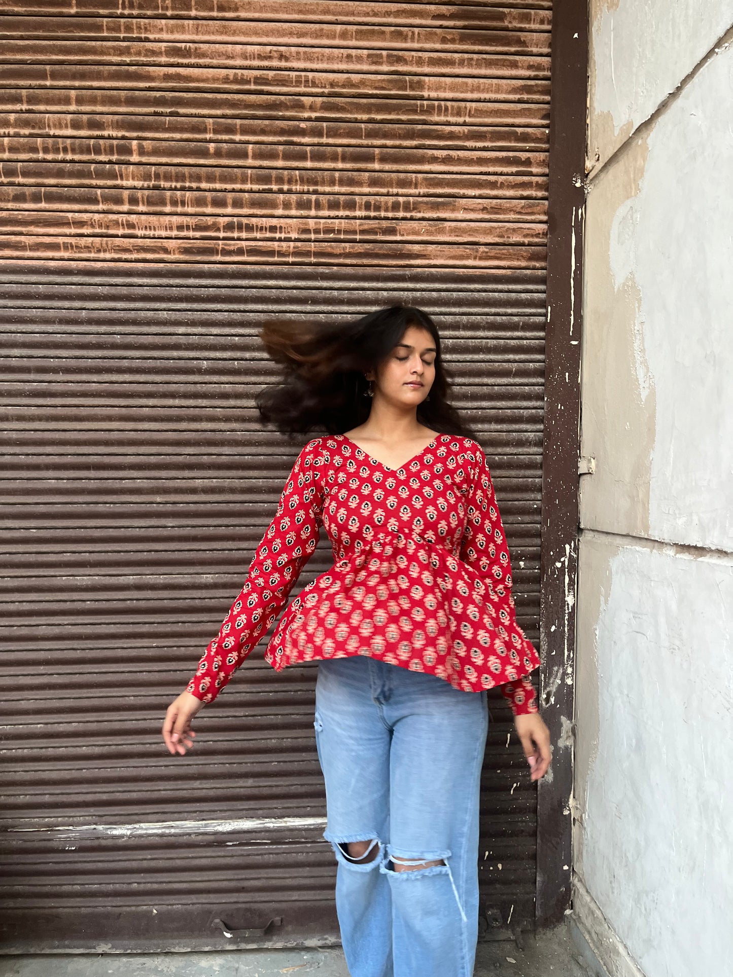 Blush Short Kurti Top