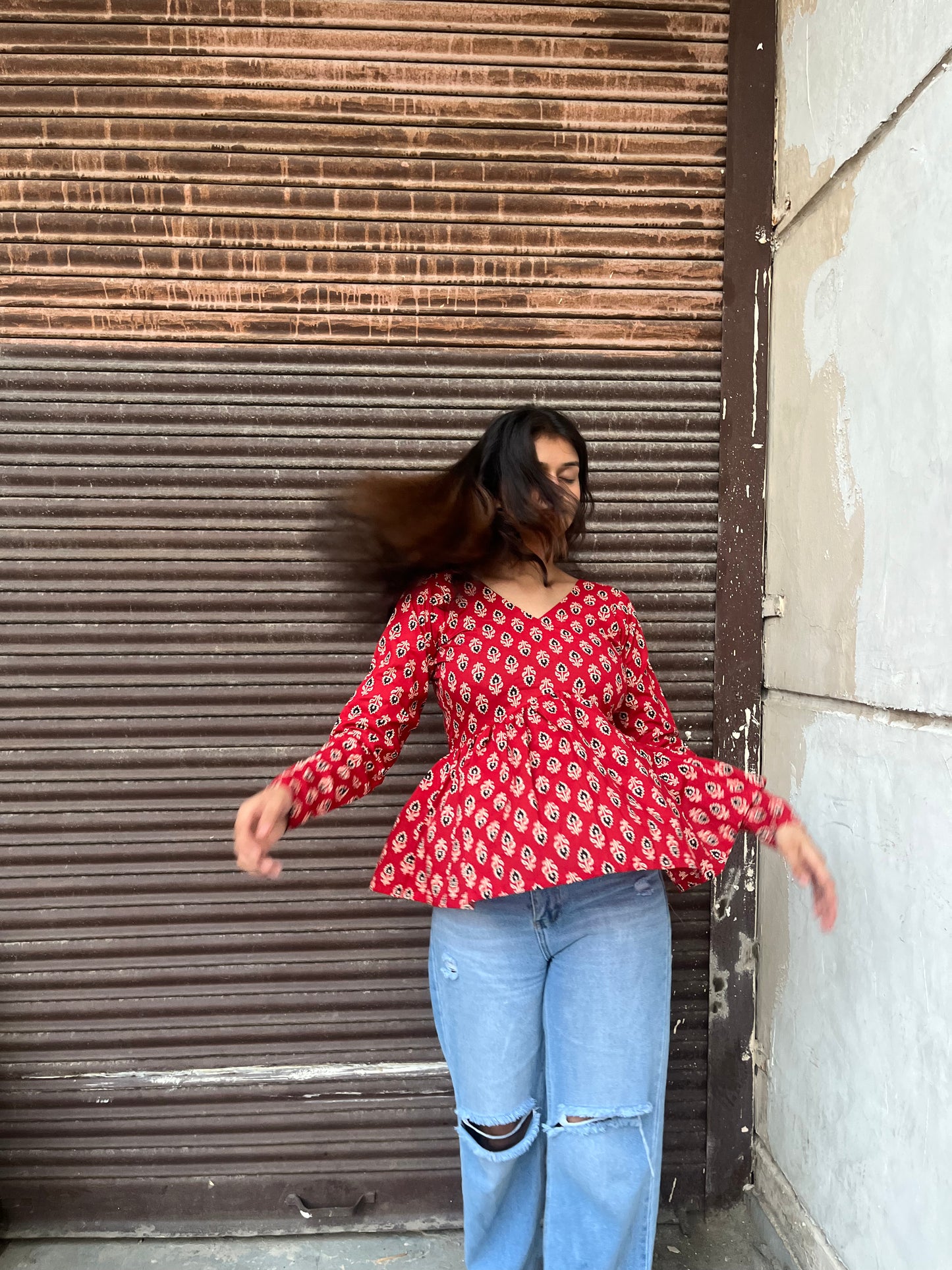 Blush Short Kurti Top