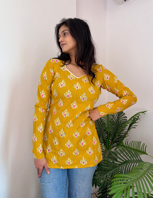 Sira Corset Back Short Kurti