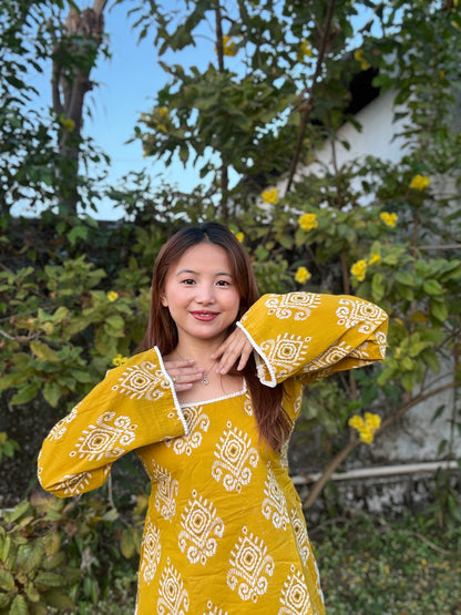 Besan Straight Short Kurti