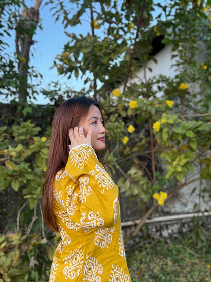 Besan Straight Short Kurti