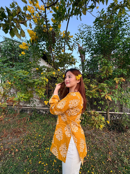 Besan Straight Short Kurti