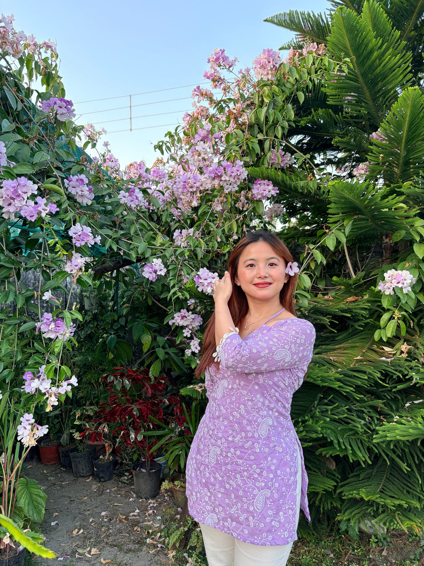 Aastha Corset Back Embroidered Kurti