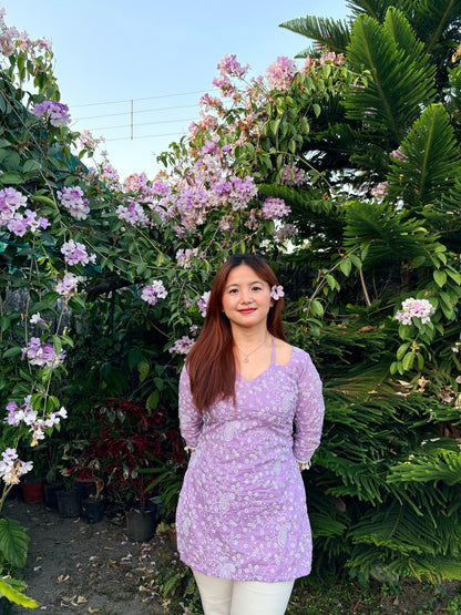 Aastha Corset Back Embroidered Kurti