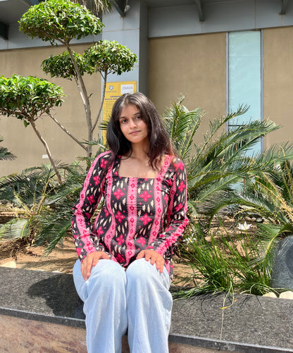 Rooh Straight Short Kurti