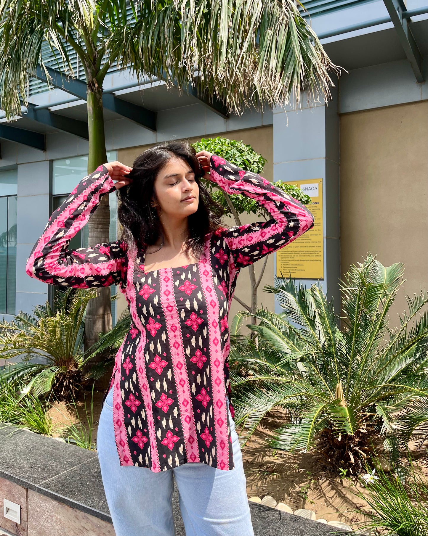 Rooh Straight Short Kurti