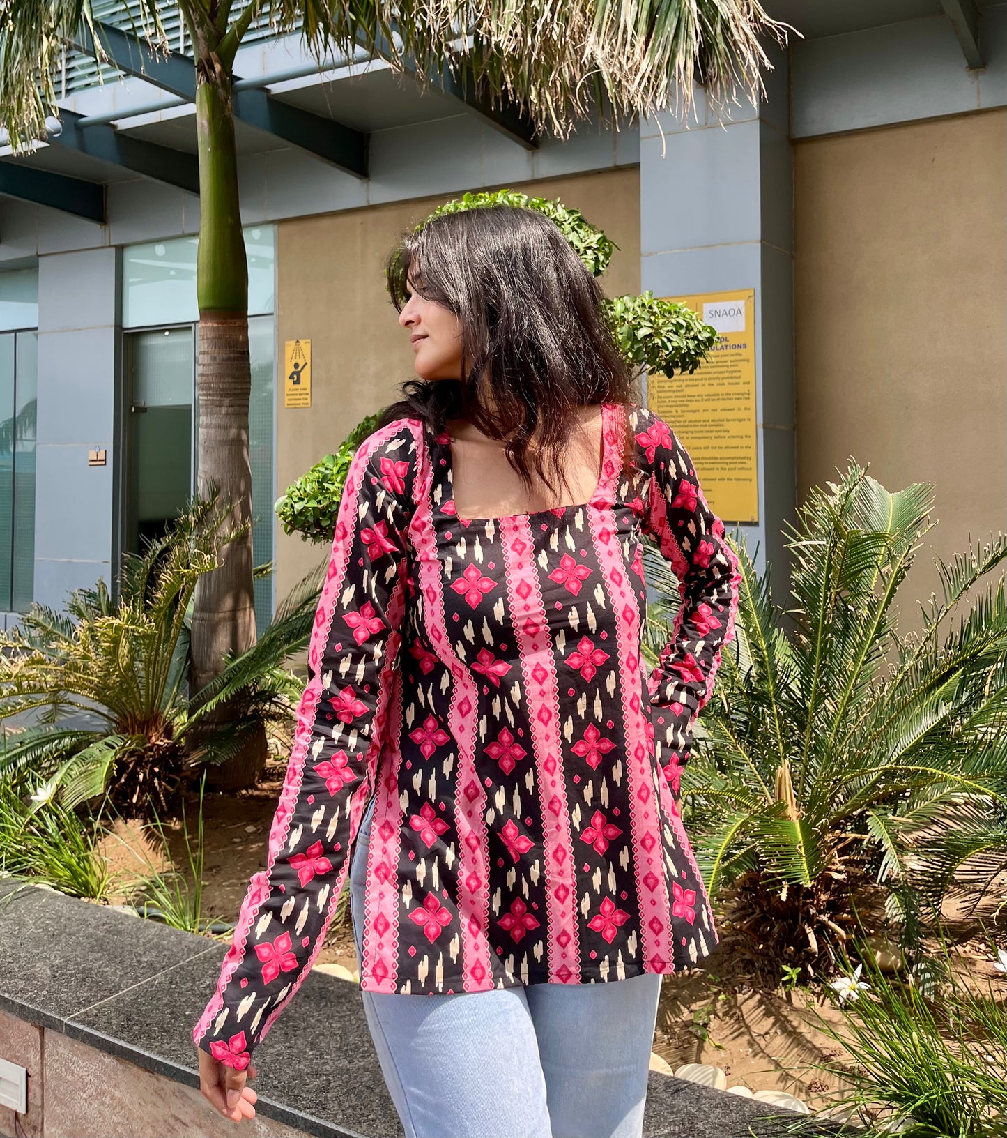 Rooh Straight Short Kurti