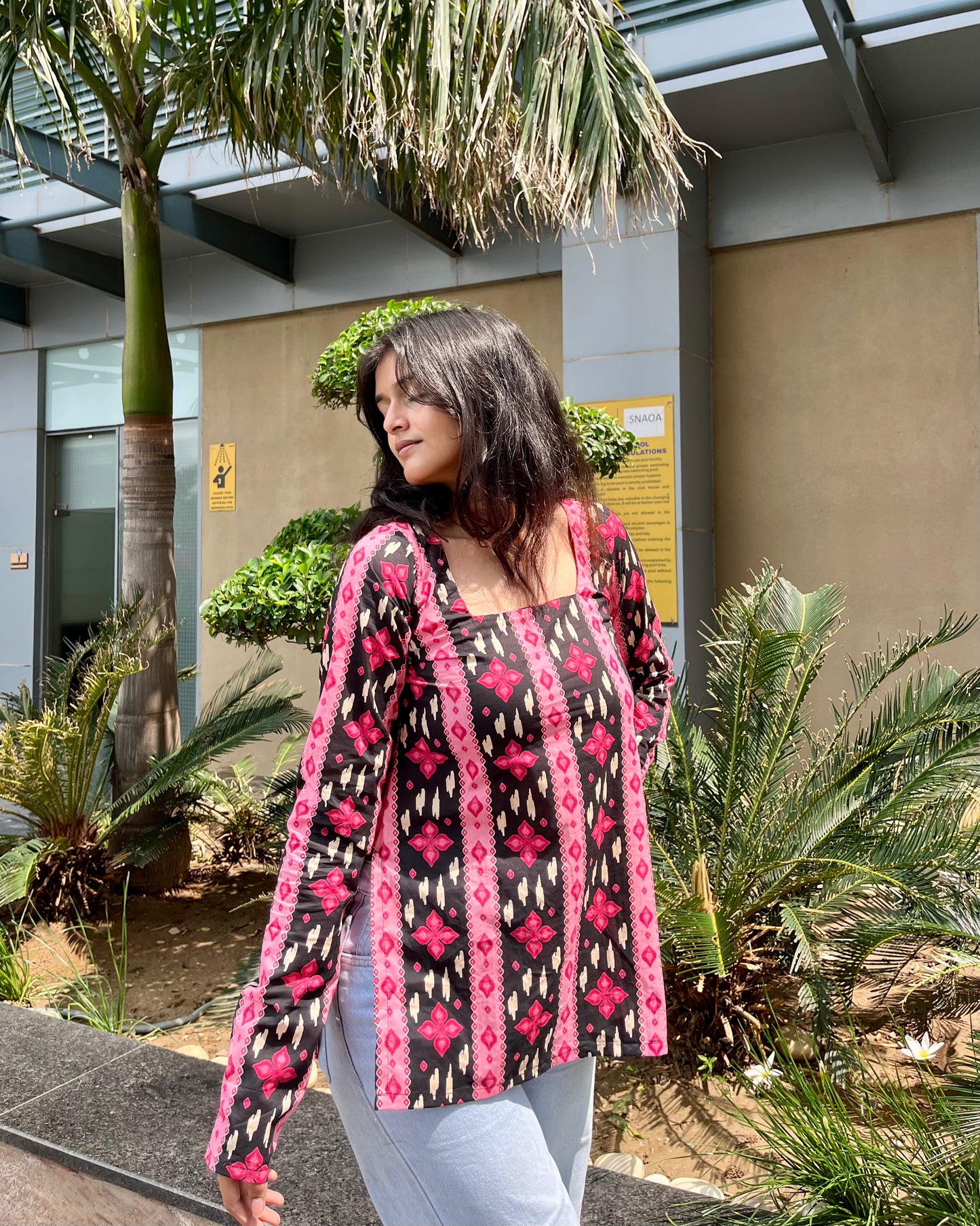 Rooh Straight Short Kurti