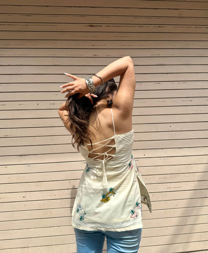 Scooter Backless Short Kurti