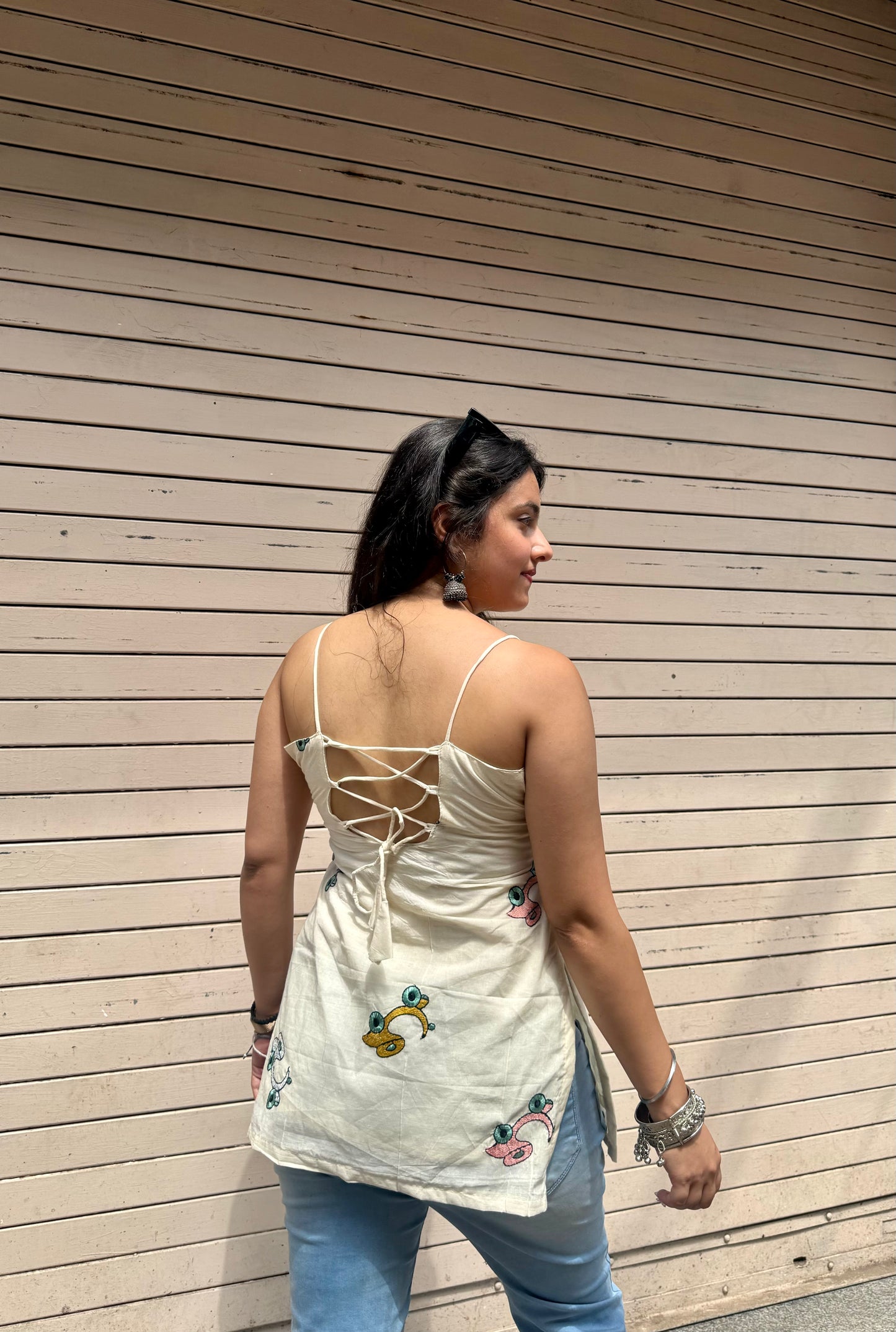 Scooter Backless Short Kurti