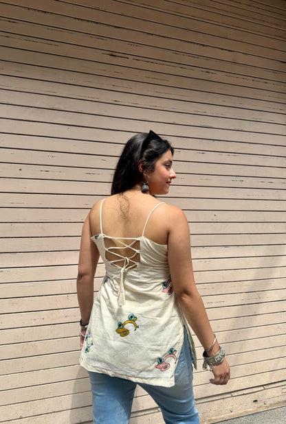 Scooter Backless Short Kurti