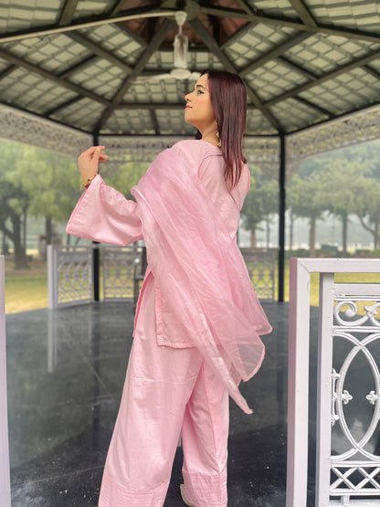 Soft Gulab Farshi Salwar Set