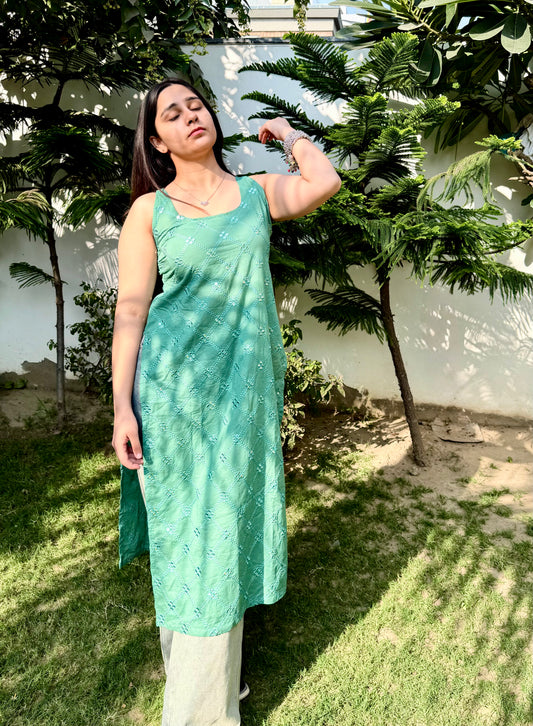 Hara Aaina Long Kurti
