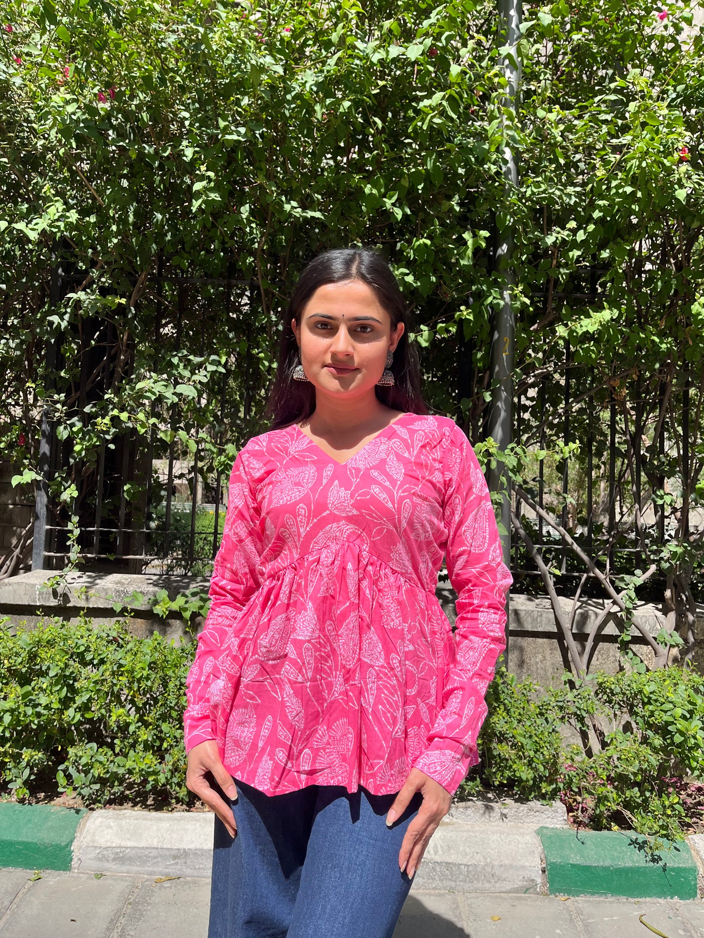 Lover Peeplum Short Kurti Top