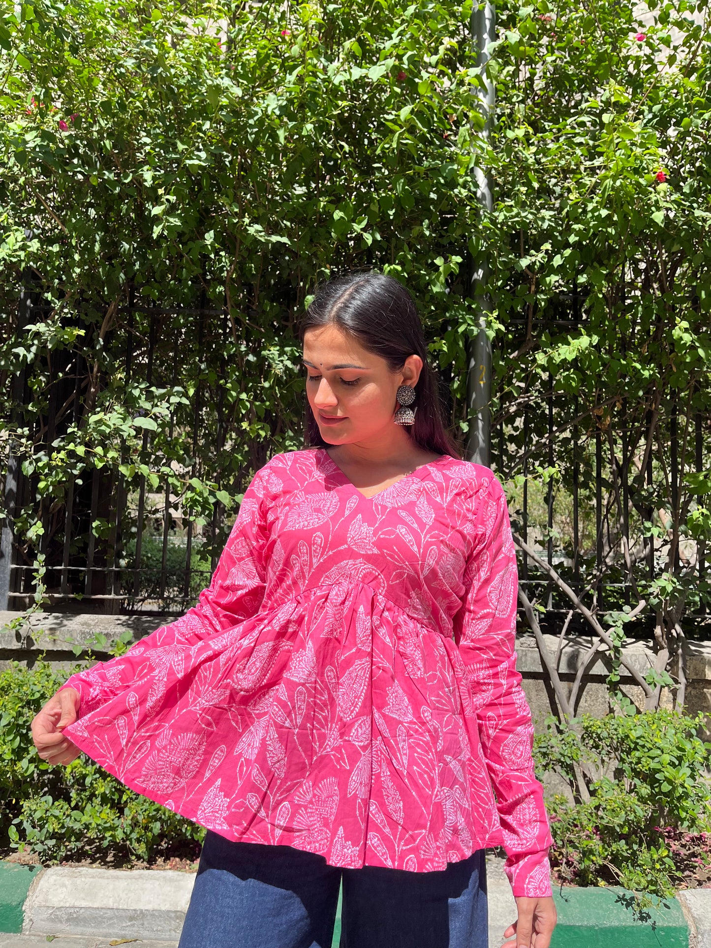 Lover Peeplum Short Kurti Top