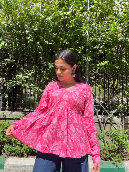 Lover Peeplum Short Kurti Top