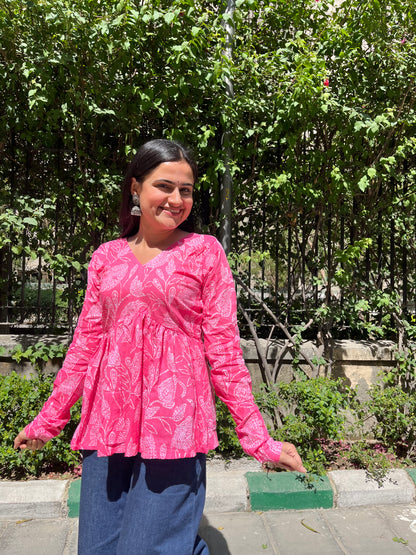 Lover Peeplum Short Kurti Top