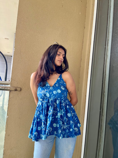 Neel Pelpum Short Kurti