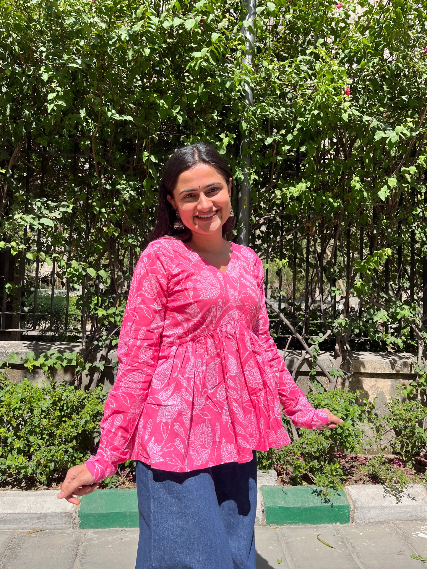 Lover Peeplum Short Kurti Top