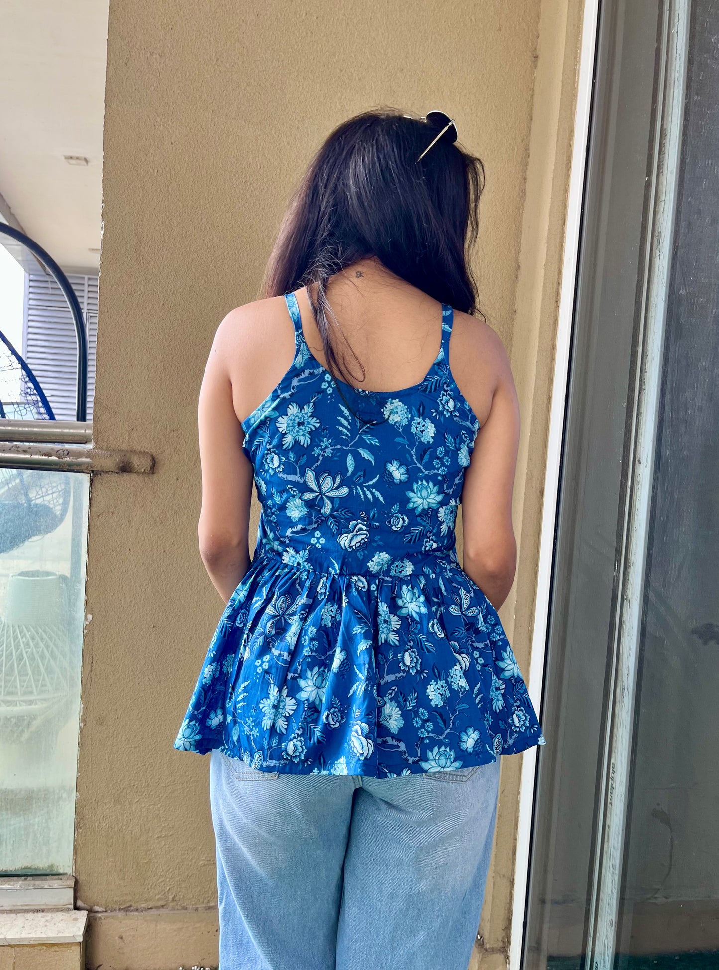 Neel Pelpum Short Kurti