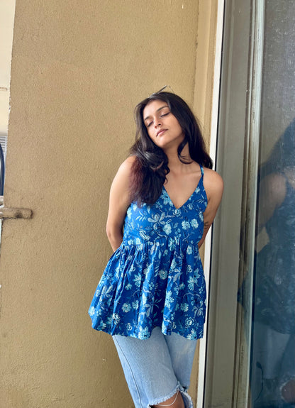 Neel Pelpum Short Kurti