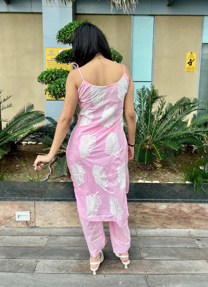Barbie Embroidered Long Kurti