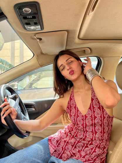 Kaya Halter Neck Kurti