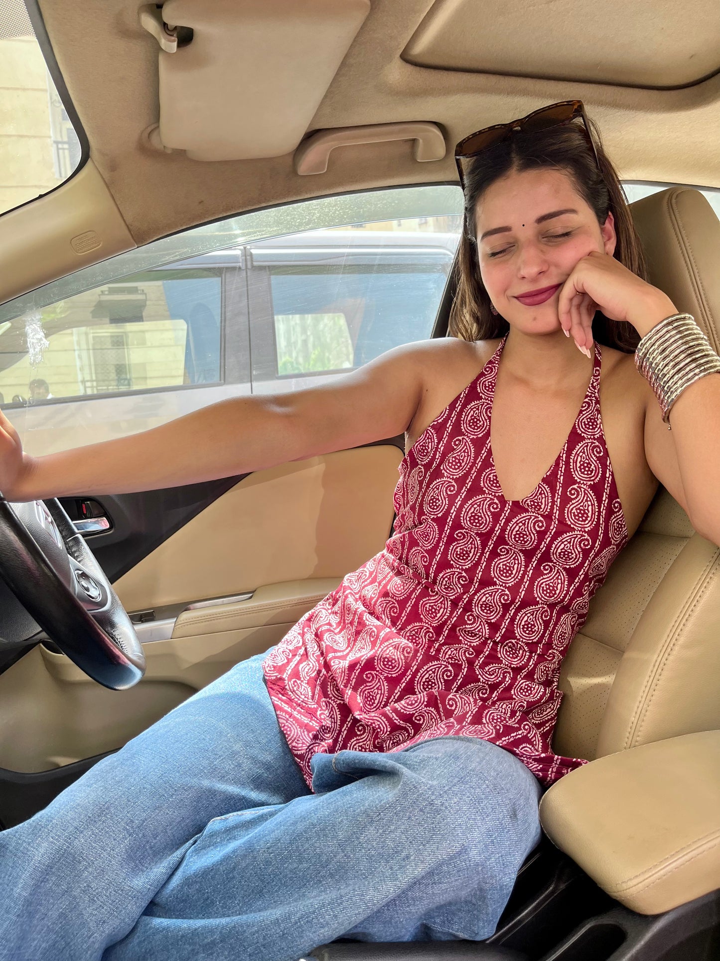 Kaya Halter Neck Kurti