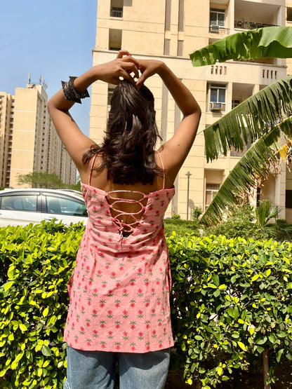 Tia Strappy Short Kurti