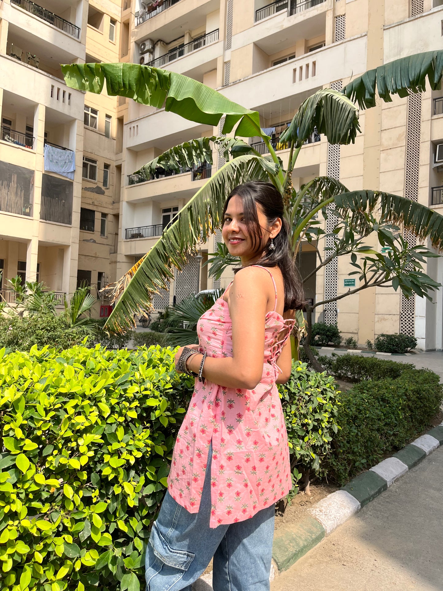 Tia Strappy Short Kurti