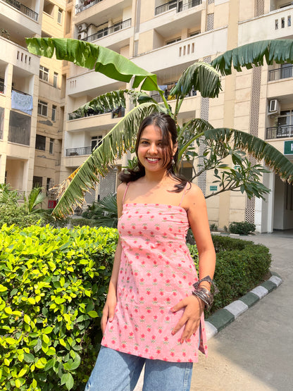 Tia Strappy Short Kurti