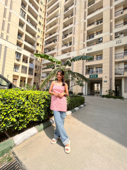 Tia Strappy Short Kurti