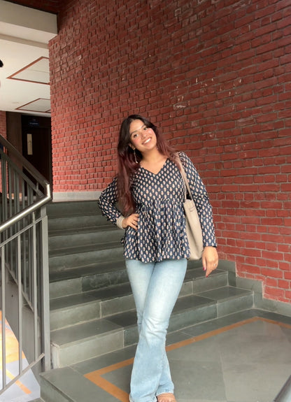 Slay Short Kurti Top