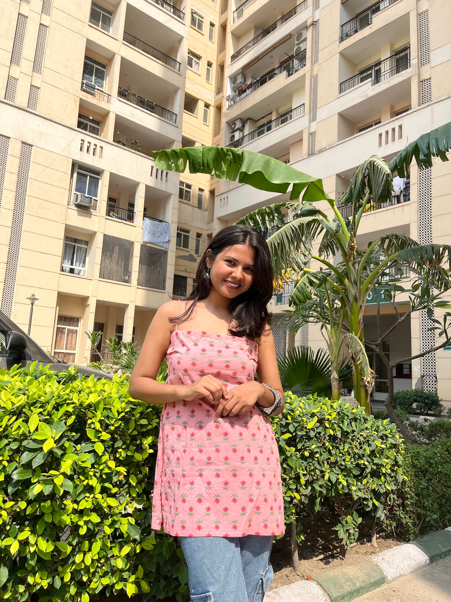 Tia Strappy Short Kurti