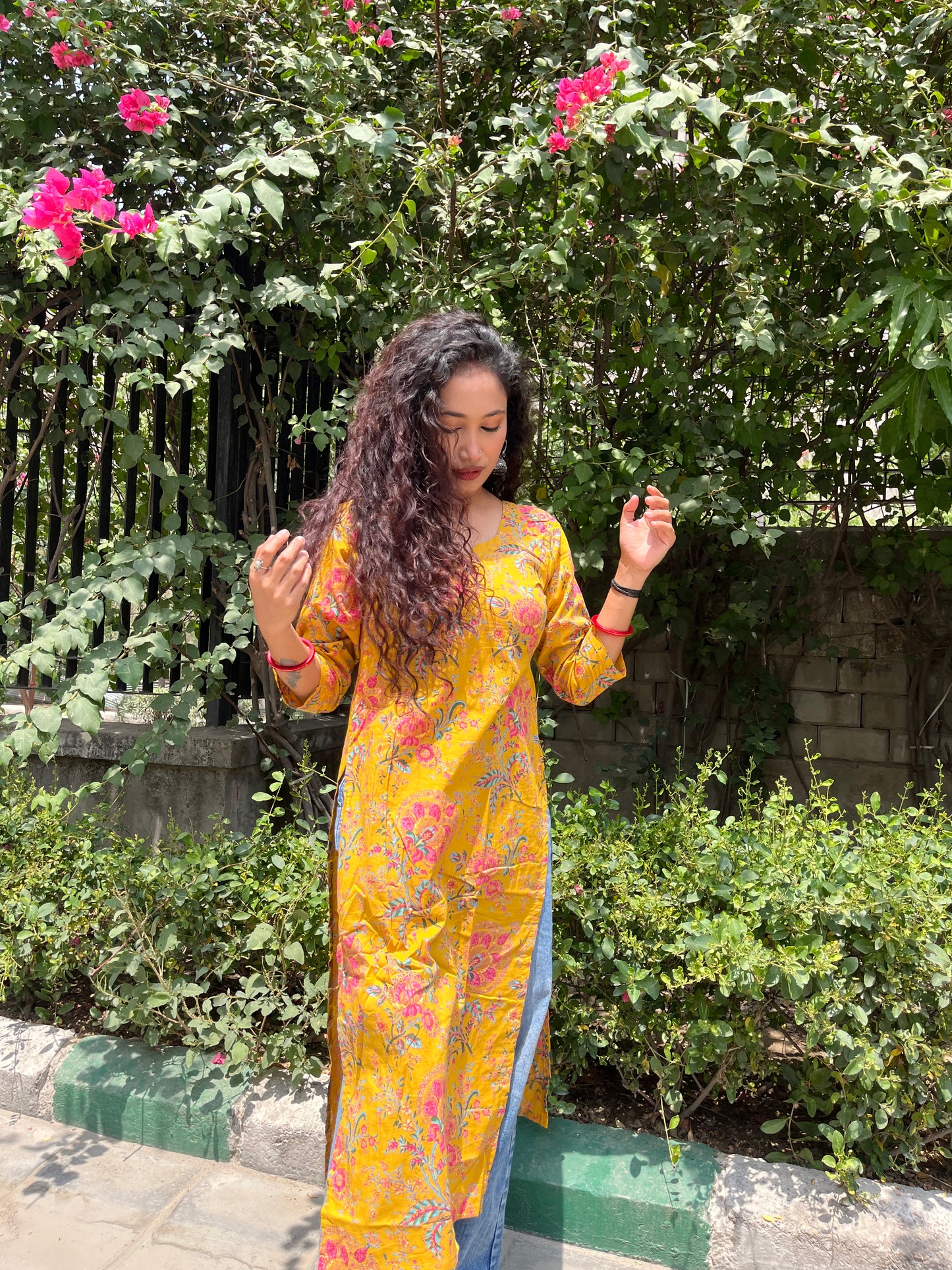 Boondi Long Kurti